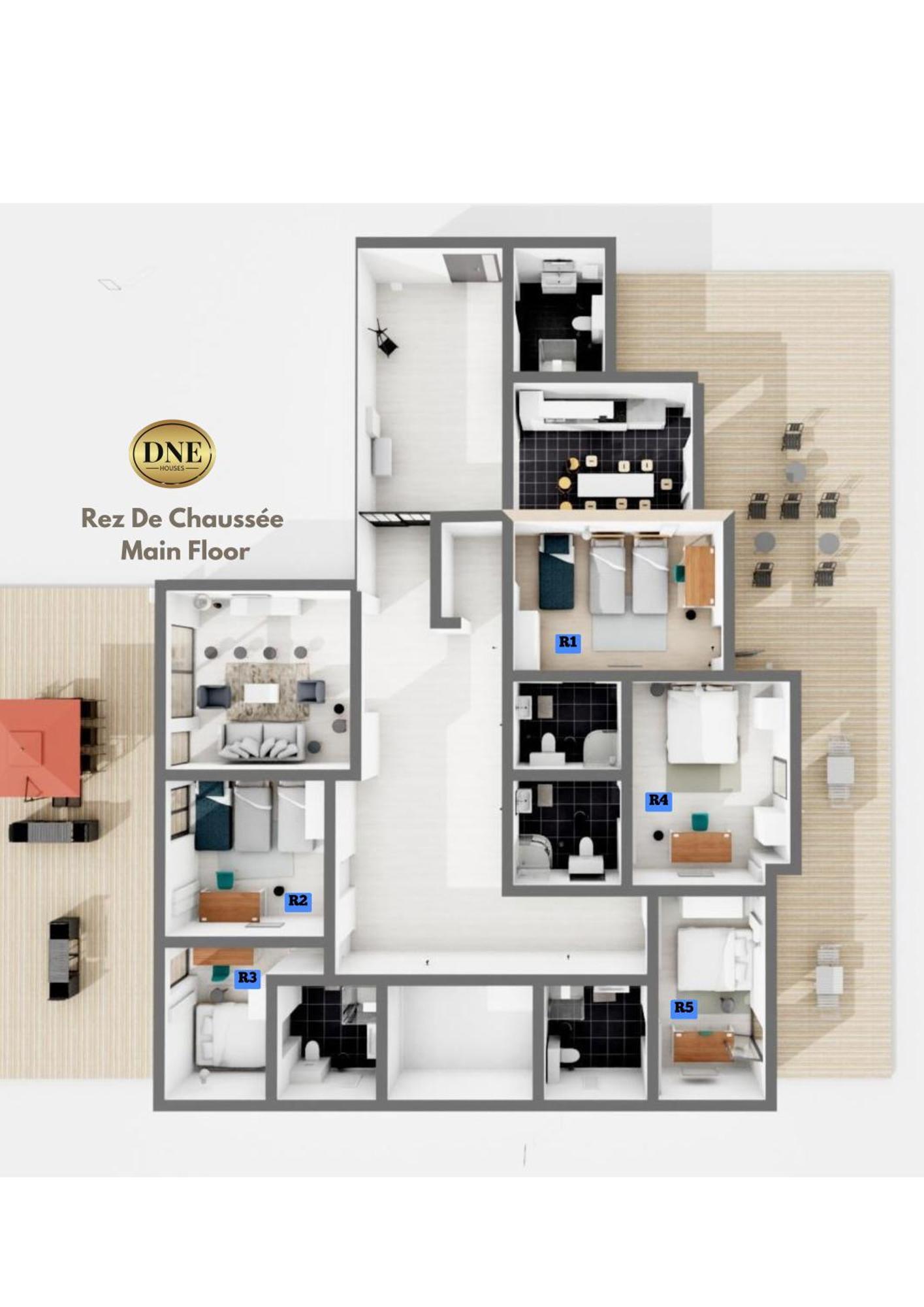 D&E - Paris-Disney - Holidays Apartment - Appartement De Vacances - 5 Chambres- 5 Sdb - 5 Bedrooms - 5 Bathrooms - Netflix شو سور مارن المظهر الخارجي الصورة